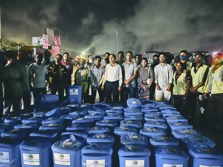 পতেঙ্গা বিন স্থাপন